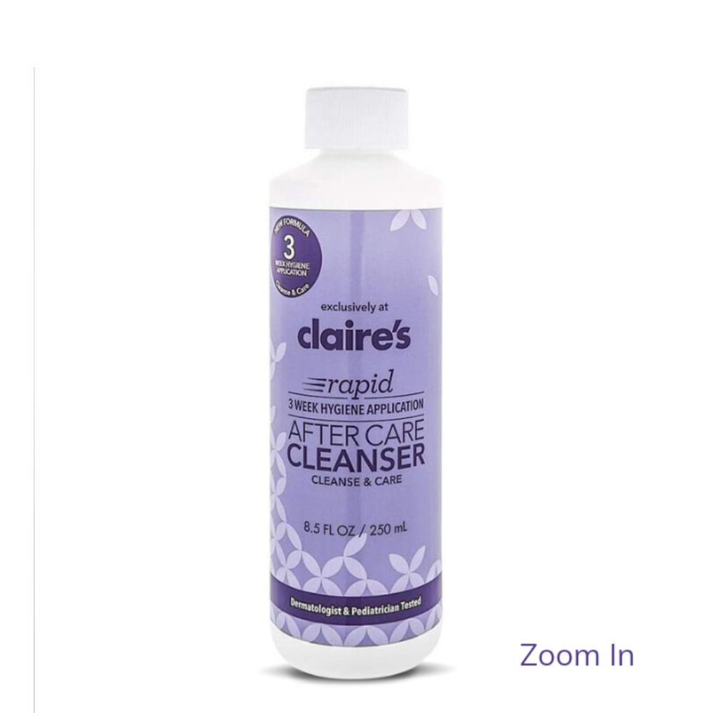 Claire's 3 week after care